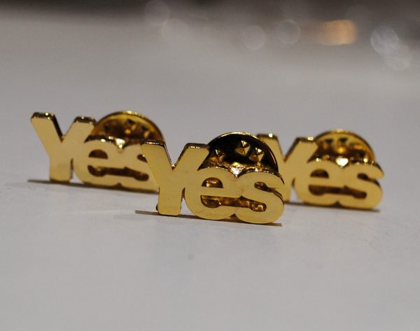 Gold Yes Badge